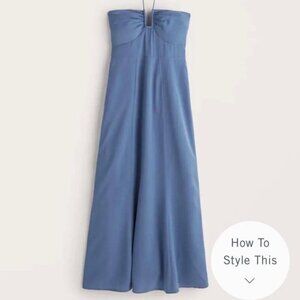 Abercrombie & Fitch Women's Blue Dress